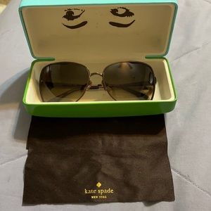 Kate Spade Sunglasses in case